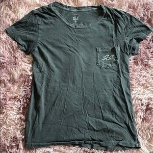 grey billabong wave t-shirt size small